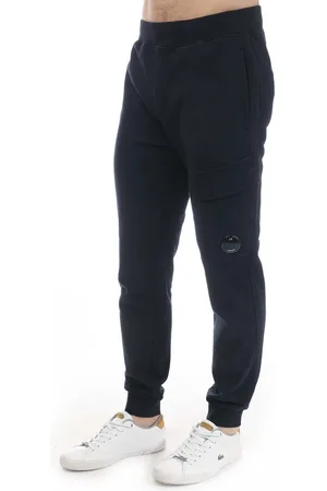 C.P. Company Mens Diagonal Raised Fleece Cargo Sweatpants in Cotton - Size Large
