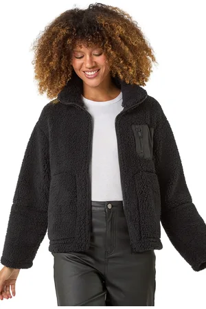 Roman Womens Funnel Neck Fleece Jacket - - Size 18 UK