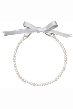 Valero Pearls Womens Necklace freshwater cultured white - Satin - Size 45cm