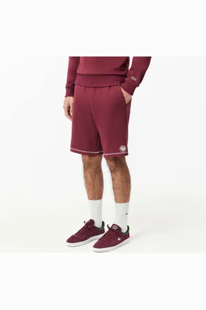 Lacoste Mens Sport Roland Garros Edition Fleece Tennis Shorts in Cotton - Size X-Small