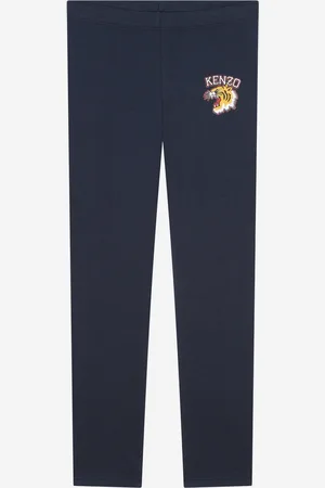 Kenzo Girls Logo Leggings in Navy - - Size 5Y
