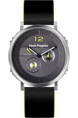 Hush Puppies : Freestyle Mens Grey Watch.. - Leather - One Size