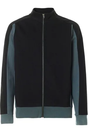 Oakley Long Sleeve Zip Up Colorblock Mens Track Jacket 472424 02E - Cotton - Size Medium