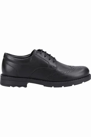 Hush Puppies Kids Unisex Brian Junior Shoe - - Size UK 13 Kids