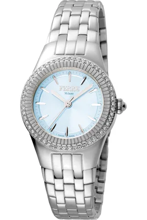 Ferre FM1L089M0051 WoMens Dark Blue Dial Stainless Steel Watch - - One Size
