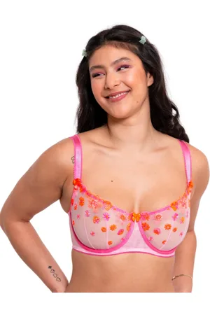 Curvy Kate Womens Strawberry Crush Balcony Bra - - Size 36HH