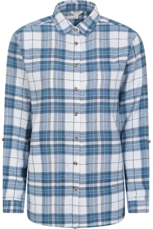 Mountain Warehouse Womens/Ladies Balsam Brushed Flannel Longline Shirt (Corn ) Cotton - Size 10 UK