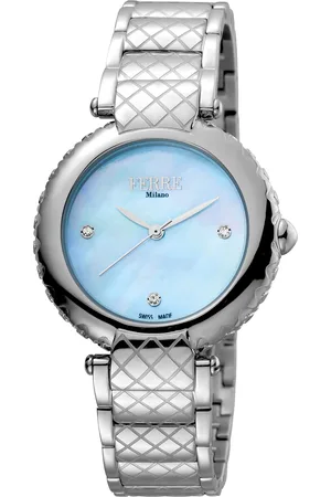 Ferre FM1L099M0051 WoMens Rose Gold Dial Stainless Steel Watch - - One Size