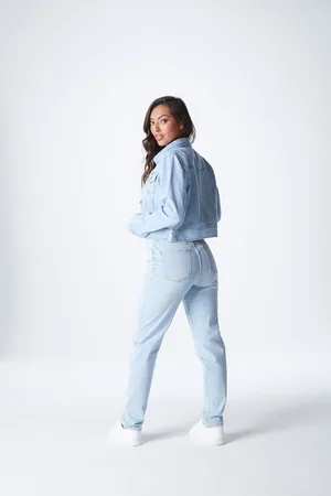 Urban Bliss Womens Bleach Denim Jacket - - Size 10 UK
