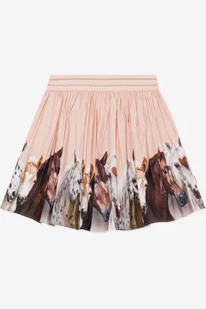 Molo Girls Horse Print Skirt in - Size 2-3Y