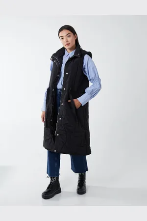 Blue Vanilla Womens Quilted Gilet - - Size Small