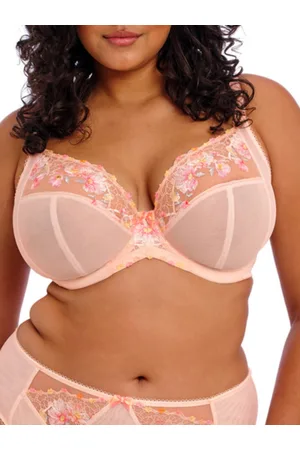 Elomi Womens Himari Side Support Plunge Bra - Polyamide - Size 36FF