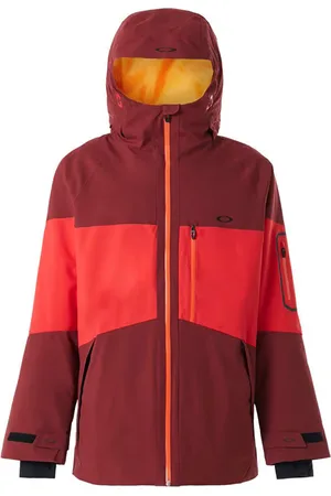 Oakley Cedar Ridge Insula Oxblood Zip Up Mens Jacket 412785 44A - Size Medium