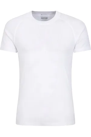 Mountain Warehouse Mens Talus Round Neck Short-Sleeved Thermal Top - Size 2XS