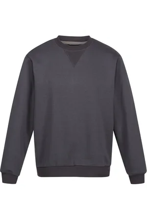 Regatta Mens Pro Crew Neck Sweatshirt (Seal ) - Size 4XL