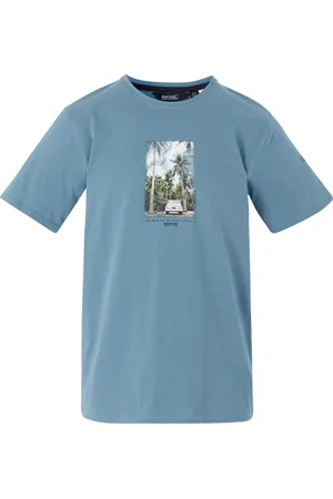 Regatta Mens Cline IX Summer Exploration T-Shirt (Coronet ) - Size Small