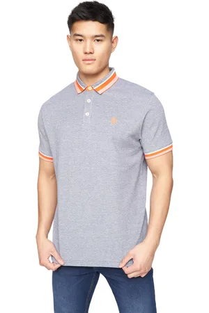 Crosshatch Mens Cratmoore Polo Shirt (Dark Marl) Cotton - Size X-Large