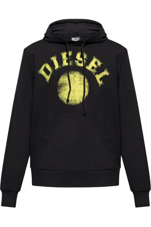 Diesel Mens Distressed Dot Logo Hoodie Cotton - Size 3XL