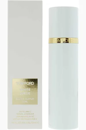 Tom Ford Womens White Suede Refillable Eau de Parfum 10ml Spray for Her - One Size