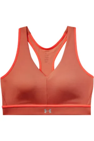 Under Armour Womens Qulaifier Sports Bra Training Top 1344334 642 - Textile - Size X-Small