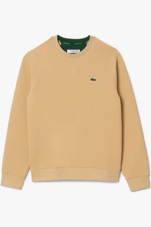 Lacoste Womens Crew Neck Piqué Sweatshirt in Cotton - Size 8 UK