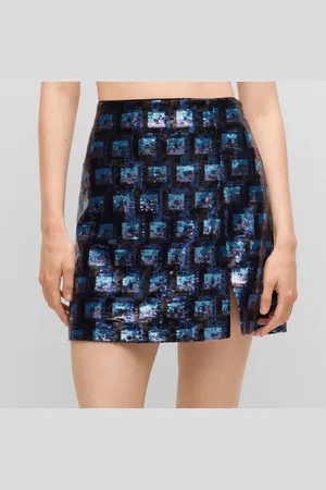 HUGO BOSS Womens Rasalle-1 Skirt in Multi colour - - Size 4 UK