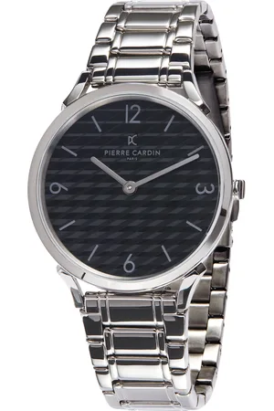 Pierre Cardin Pigalle Stripes Mens Watch CPI.2019 Stainless Steel - One Size