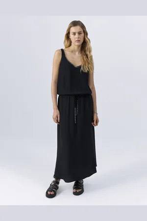 IKKS Womens Sleeveless Maxi Dress - - Size 12 UK