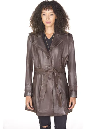 Infinity Womens 3/4 Length Trench Coat-Ranchi - - Size 18 UK