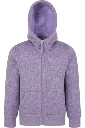 Mountain Warehouse Childrens Unisex Childrens/Kids Nevis Faux Fur Lined Hoodie - Size 5-6Y