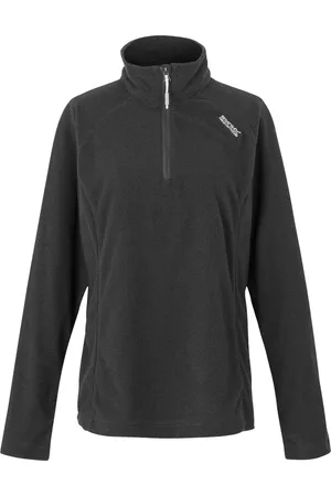 Regatta Great Outdoors Womens/Ladies Montes Half Zip Fleece Top (Seal /Ash) - Size 10 UK