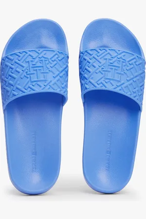 Tommy Hilfiger MONOGRAM POOL Womens Slides Spell - Size UK 6