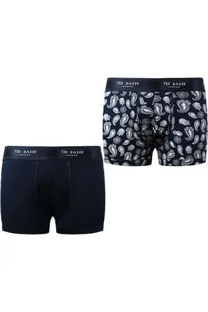 Ted Baker Claytt 2-Pack Mens Modal Trunks - Size Small