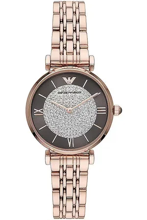Emporio Armani Womens Steel Quartz Watch - - One Size