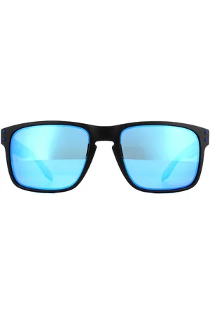 Oakley Mens Sunglasses Holbrook OO9102-H0 Matte Prizmatic Prizm Sapphire Polarized - One Size