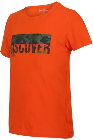 Regatta Kids Unisex Juniors Bosley V T-Shirt in Cotton - Size 5-6Y