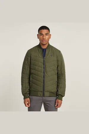 G-Star Mens G-Star RAW Padded Bomber Jacket - Cotton - Size Medium
