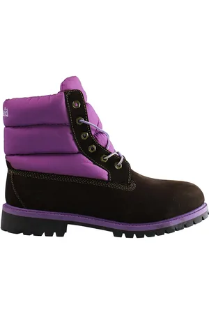 Timberland Childrens Unisex 6inch Quilt Brown Kids Boots - - Size UK 6.5