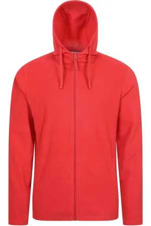Mountain Warehouse Mens Camber Fleece Full Zip Hoodie (Active ) - Size Small
