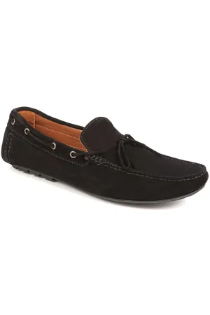 JONES BOOTMAKER Mens Percival Casual Moccasins - Leather - Size UK 10