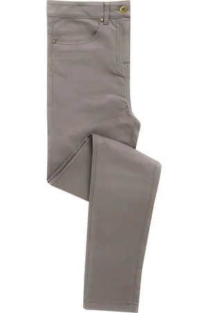 Premier Womens/Ladies Performance Chinos (Steel) - - Size 18 Regular