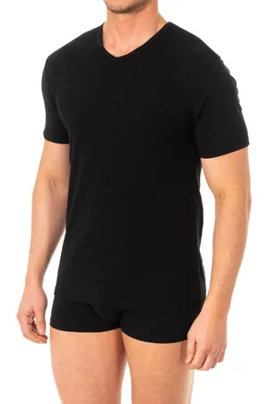 Abanderado Mens short sleeve V-neck T-shirt A040X - - Size 2XL