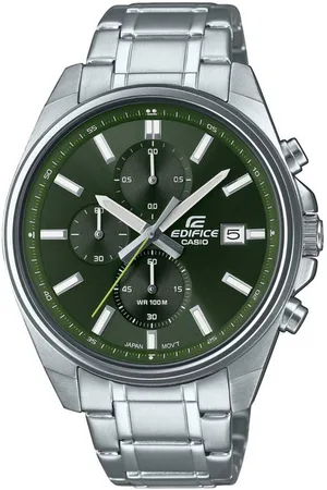 Casio Edifice Mens Watch EFV-610D-3CVUEF Stainless Steel (archived) - One Size