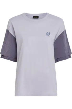 Belstaff Womens Sol Violet T-Shirt - Size Large