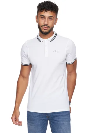Crosshatch Mens Kermlax Polo Shirt Cotton - Size Small