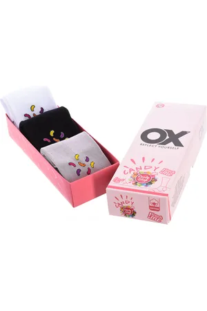 Ox Womens Pack of 6 low socks with fresh scents - - One Size