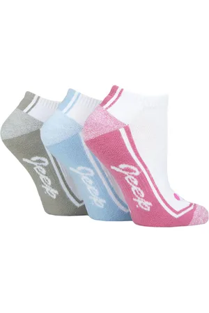 Jeep Womens Ladies Performance Trainer Socks
