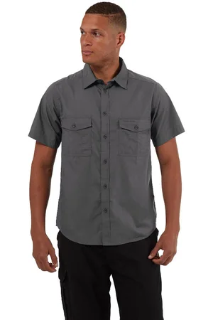 Craghoppers Mens Kiwi Short Sleeve Nosi Defence Shirt - - Size Medium