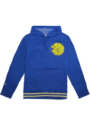Mitchell & Ness Golden State Warriors Bat Around Mens Hoodie - Cotton - Size Small