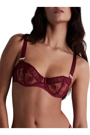 Aubade Womens Magnetic Spell Half-Cup Bra - Polyamide - Size 36F